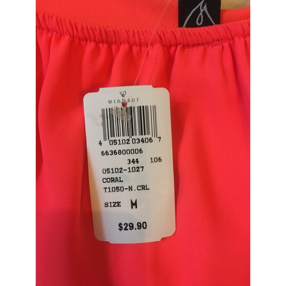 NWT Windsor Coral Dress - Picture 4 of 4